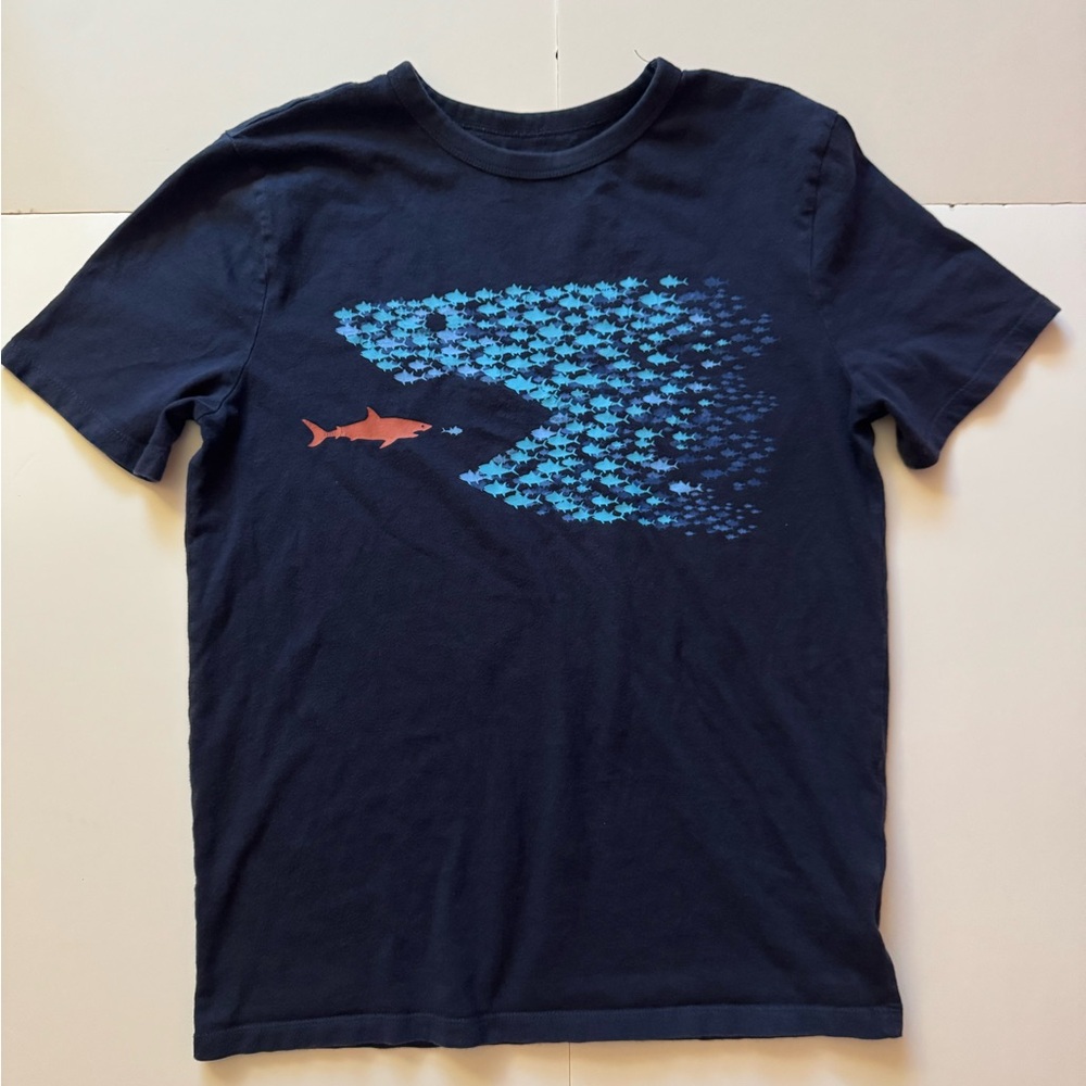 Gap Fish Graphic T-shirt  in Organic Cotton Size CXL EUC